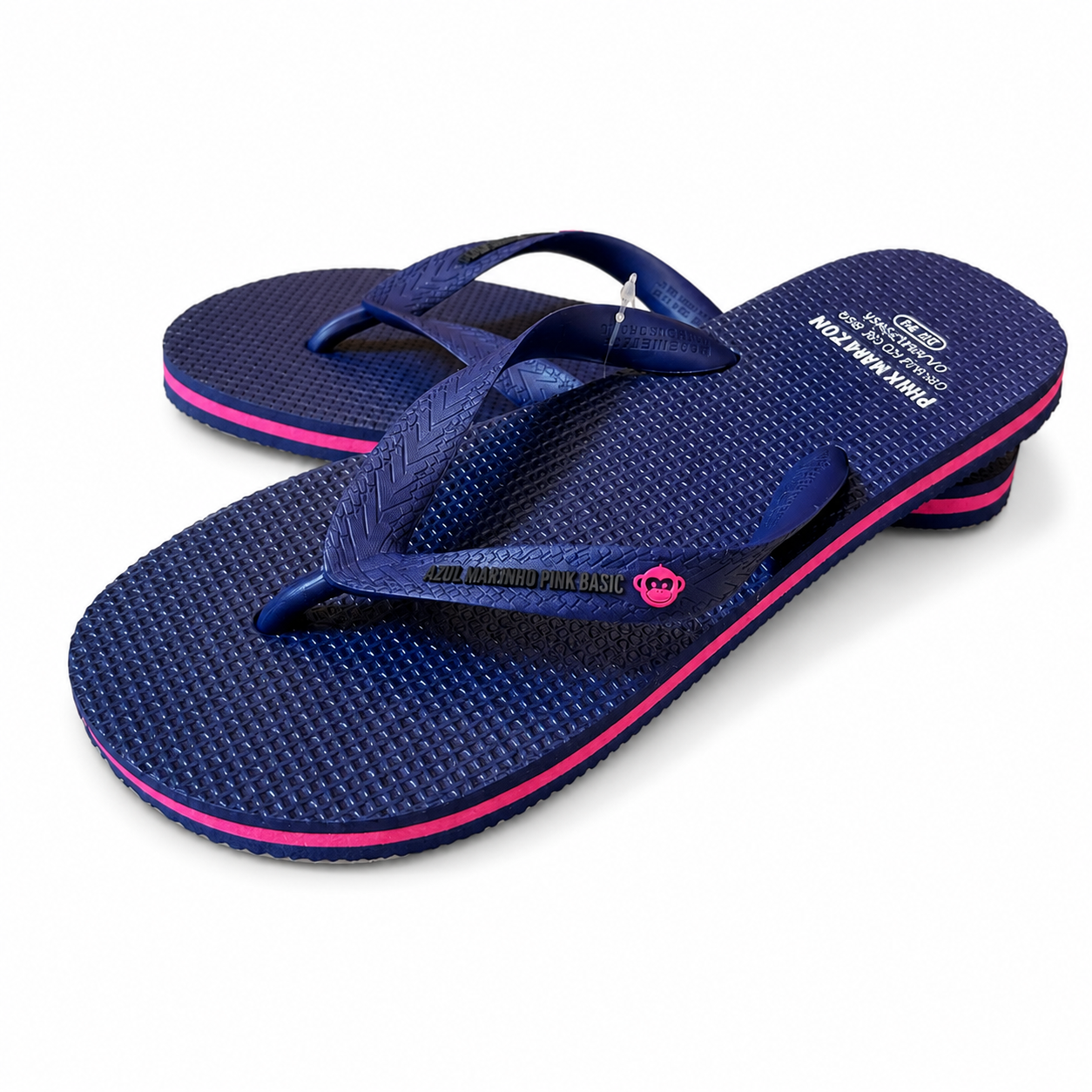 Azul Marinho Pink Basic