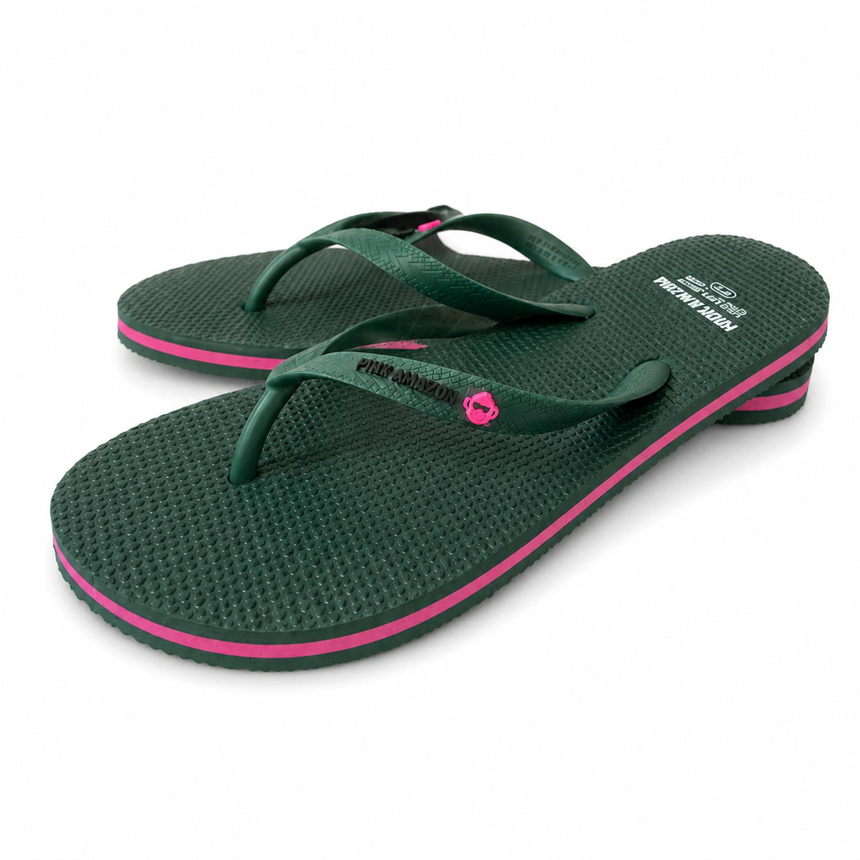 Verde Floresta Pink Basic